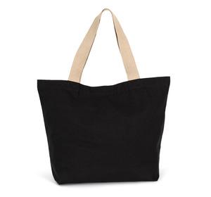 Kimood KI5204 - Grand sac shopping recyclé à fond plat