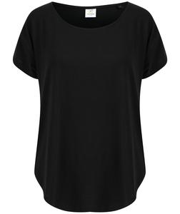 TOMBO TL527 - T-shirt col échancré